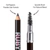 Ruby Kisses GoBrow Eyebrow Pencil, Sharpenable, Longwear, Long Lasting Eyebrow Wooden Pencil for Natural-Looking Brows (Black Brown)