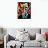 Graffitic Men Paint by Numbers Kits with Brushes and Acrylic Pigment an Exaggerated Character Oil Painting for Adults,Character Portraits Arts Crafts Project Home Decor Pop Art 16''x20''(Framedless)