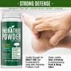 TheraTree Foot, Body and Shoe Powder with Tea Tree for Odor and Moisture Control with Organic and Natural Ingredients - Fresh Scent 4 oz