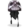 Hot Leathers 'Skull Head' Head Wrap (Black)