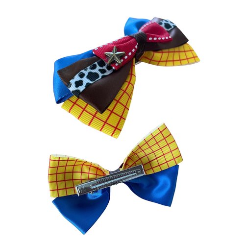 Jessie Cowgirl Inspired 5 inch Hair Bow/Birthday or Cosplay/Perfect Gift by Inspired Bows