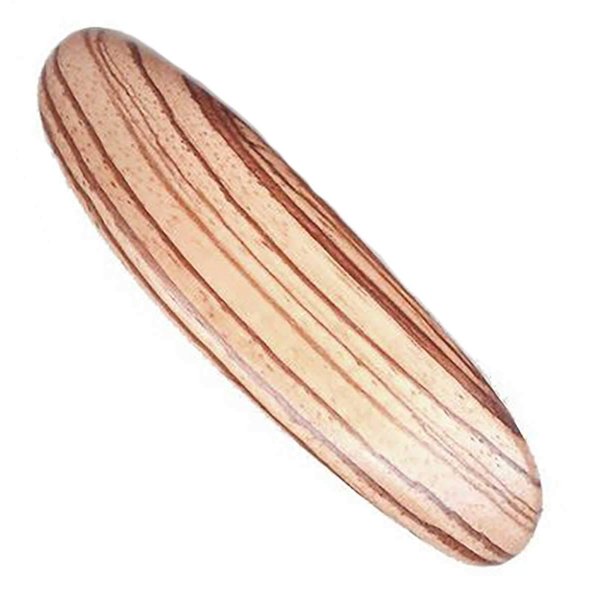 Zebrawood Barrette Oval