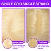 Gemlong Blonde Bob Wig Human Hair 613 Lace Front Bob Wigs Human Hair 13x4 HD Transparent Lace Front Wigs Human Hair Pre Plucked With Baby Hair Glueless Short Straight Bob Wigs for Black Women 10 Inch