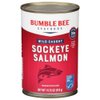 Bumble Bee Canned Salmon, 14.75 oz Can - Wild Caught Sockeye Salmon - 20g Protein Per Serving - Gluten Free, Kosher