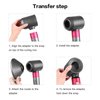 USonline911 Diffuser and Adaptor For Dyson Airwrap Styler, for Airwrap Styler Converting to Hair Dryer