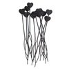AUEAR, Pull Hair Pin Quick Beader for Loading Beads on Hair Automatic Hair Beader and Styling Kit Ponytail Maker Styling Tooll (16 Pack, Black Color)