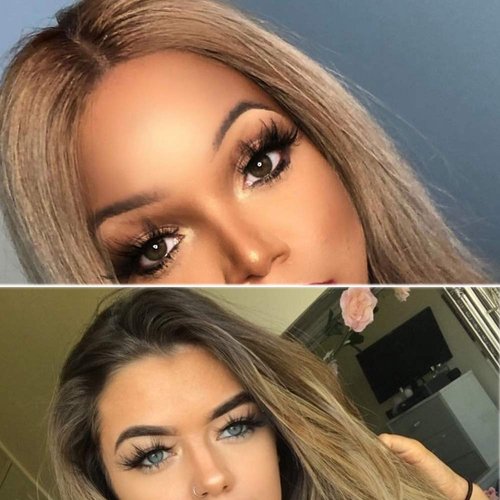 DAODER Lashes False Eyelashes 20MM Dramatic Look Faux Mink Wispy Long Fake Eye Lashes Pack for Women Daily Makeup 7 Pairs (6D 25mm Lashes)