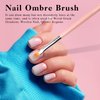 Nail Art Brushes Dpolla 7PCS Nail Art Brush Set Gel Polish Nail Art Design Pen Painting Tools with Nail Extension Gel Brush, Builder Nail Gel Brush, Nail Art Liner Brush and Nail Dotting Pen Salon Perfect For Home DIY Manicure