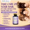 BioMed Health Hair Growth Vitamins for Women 120ct Capsules - Advanced Restorative Hair Nutrients, Promotes Hair Regrowth and Anti-Gray Hair