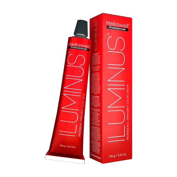 ILUMINUS Hair Dye, professional permanent hair color cream with Niacinamide and Milk Protein to get a repaired and colored hair with intense color shiny and silky (13 California White)