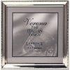 Lawrence 11655 Polished Silver Plate 5x5 Picture Frame - Bead Border Design