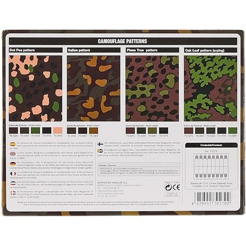 Vallejo Panzer Aces Paint Set