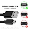 VOLT+ Professional Quick 2.0 Charge MicroUSB Compatible with LG Arena 2 (2PACK) 6Ft/1.8M Turbo 18Watt Long Plus Data Cable Extra Strength for Fastest Speeds (Black)