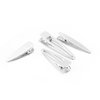 20PCS Silver Metal Duckbill Hair clips for Women Thin Hair,Diy Anti-slip Styling Barrettes for Thick hair,No Crease Duck Billed Hair Clip for Girls (Basic model mix)