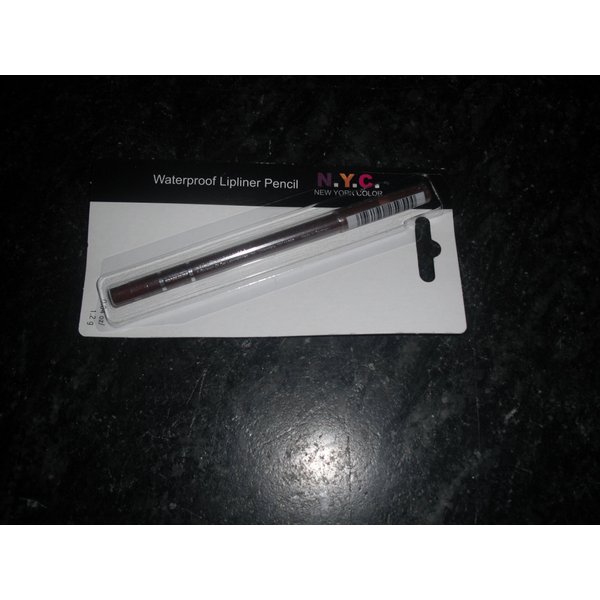NYC Waterproof Lipliner Pencil, 386A Coco Mauve, 0.04 Oz