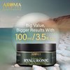 AROMA DEAD SEA Hyaluronic Acid Face Cream - Anti Aging Cream, Day & Night Facial Moisturizer With Dead Sea Minerals for Face, Anti Wrinkle & Hydrating Face Moisturizer - 100ml