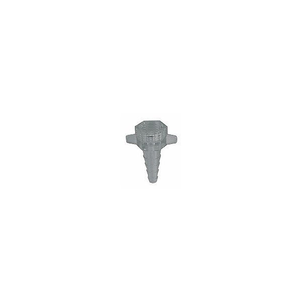 Nipple and Nut: Barbed hose and adaptor for standard D.I.S.S. threaded oxygen outlets on oxygen concentrators~Each