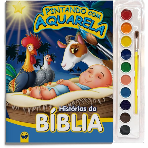 HISTÓRIAS DA BÍBLIA: PINTANDO COM AQUARELA