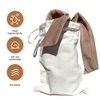 Heatless Hair Curling Rod Headband Dababell No Heat Sleep Overnight Hair curlers For Long Hair Accessory Gift Set(Beige)