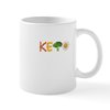 CafePress Awesome Keto Diet Vegan Veganism Organic Vege Mugs 11 oz (325 ml) Ceramic Coffee Mug
