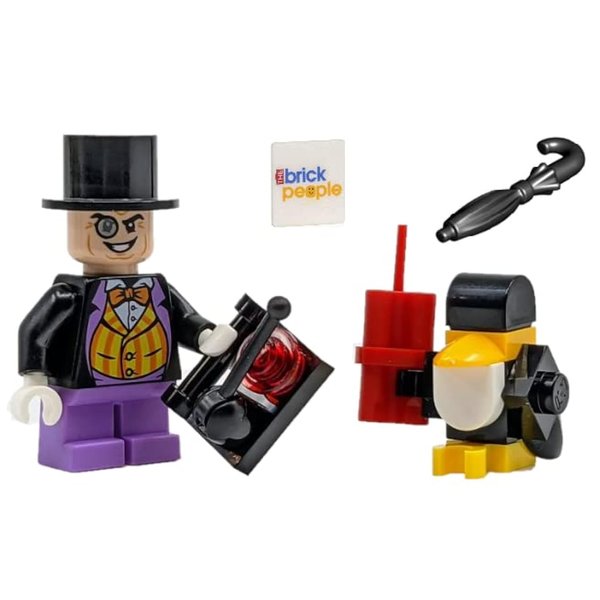 LEGO Superheroes: Penguin Minifig with Helper, Dynamite and Black Cape