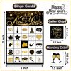 Funnlot New Year Eve Games 24 Players New Year Eve Bingo New Year Games for Kids New Year Bingo Game Cards for School New Years Eve Kids Activities New Years Party Supplies