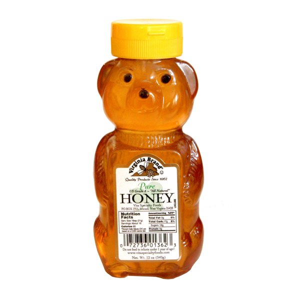 Virginia Brand Pure Honey, 12 oz