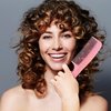 Allegro Comb 1004 Wide Tooth Detangling Hair Combs For Women, Stylists & Curly Hair Teasing Comb Mens Comb 1 Piece. (Fresh Pink)