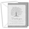 Elcer 20 Celebration of life Funeral thank you cards with envelopes acknowledgment memorial Sympathy Thank you Cards (white)