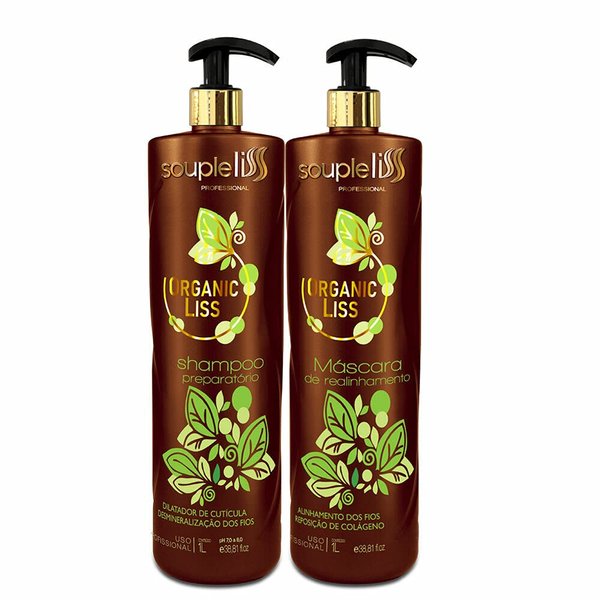 Souple Liss Professional Hair Straightening Organic Without Formaldehyde
