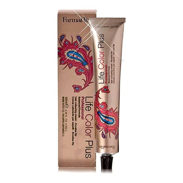 Farmavita Life Hair Color Cream-Excelsa Hp 100ml-3.38oz 1.0 - Black