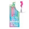 Ooly Oh My Glitter Gel Pens - Set of 4 Cute School and Art Supplies for Girls, Planner Pen with Comfort Grip, Ideal Retractable Glitter Pens for Decorations & Office Use, Back to School