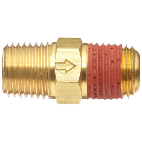 Control Devices-M2525-1WA Brass Ball Check Valve, 1/4" NPT Male