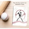 Baseball Card Binder with Sleeves 400 Pockets. Sports Card Binder Book with Zipper. Christmas Gifts for Baseball Card Collectors. Waterproof Baseball Card Holders Compatible with Topps Cards. (White)