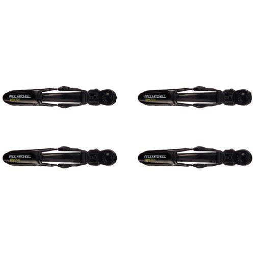 Paul Mitchell Pro Tools ProClips Hair Clips Set (Set of 4), Patented Self-Locking Grip, For Hair Styling + Hair Coloring Long, Thick or Coarse Hair