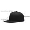 Unisex Adjustable Skull Middle Finger Baseball Cap Classic Dad Hat New Trucker Hats Black