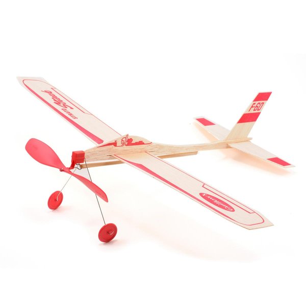 Strato Streak Rubber Band Powered Glider Guillows