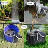 Lewisia Solar Air Pump Kit USB Aquarium Fish Tank Air Pump with Air Hoses Bubble Stones Clip 3 Working Modes Pond Aerator Bubble Oxygenator (2W)