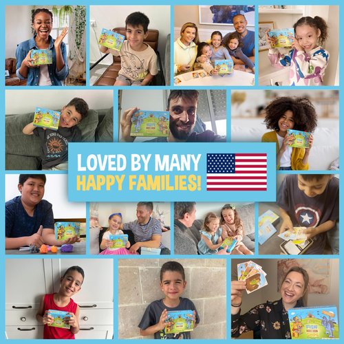 The Great Fries Escape - Foodie Fight Card Game for Kids, Easy to Learn Playing Cards for Kids, Ideal for Family Game Night, Party Game, Camping - Fun Artwork | 2-7 Players, Ages 6 & Up