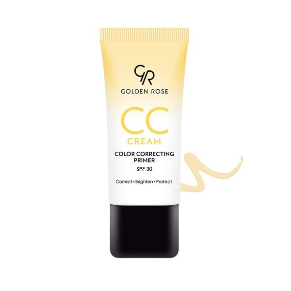 Golden Rose Makeup CC Cream Color Correcting Primer - (Yellow)