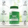 Health Thru Nutrition NAC N-Acetyl-Cysteine 600mg 60 Capsules | Vegan Certified | The Purest NAC Supplement | Supports Healthy Lung, Liver Functions & Cellular Health | Non-GMO Soy & Gluten Free