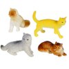 ArtCreativity Mini Cat Figurines Set for Kids - Pack of 12 - Assorted 2 Inch Small Cat Figures, Sturdy Plastic Toys, Fun Birthday Party Favors, Great Playset for Boys and Girls Ages 3+