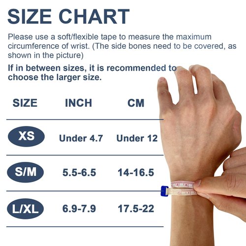 JOMECA Wrist Brace for TFCC Tears, Wrist Band with Ring Pad for Ulnar Sided Wrist Pain, DRUJ Instability, Support Repetitive Wrist Use Injury, Fit Right & Left Hand (S/M)