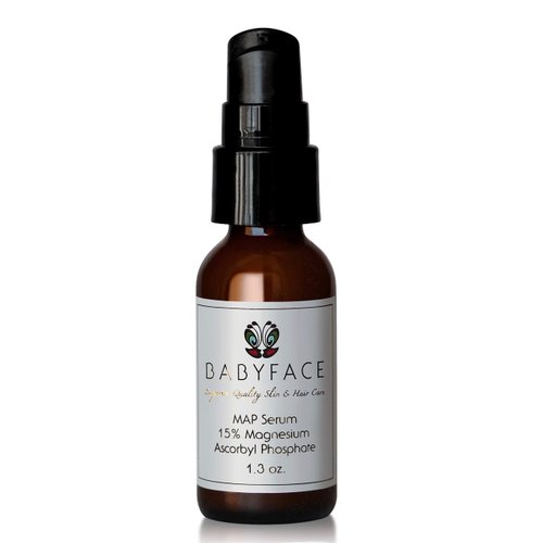 Babyface Super Strength 15% MAP Serum Magnesium Ascorbyl Phosphate Vitamin C, 1.3 oz.