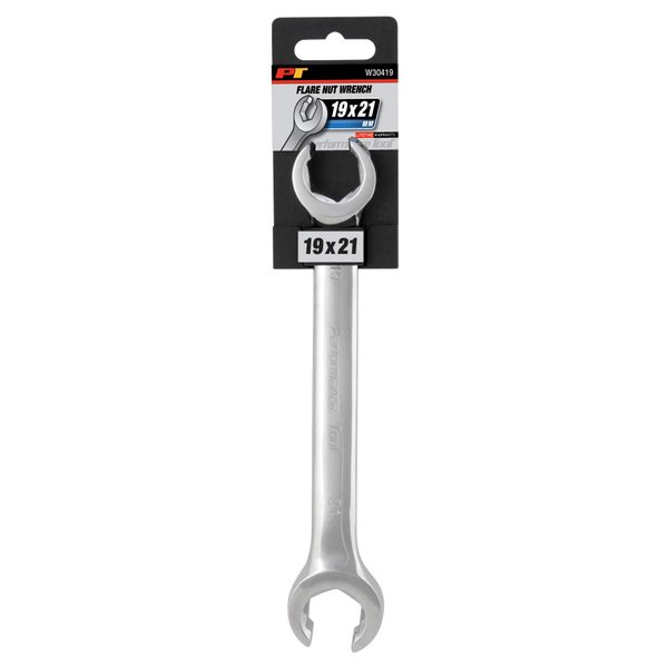 Performance Tool W30419 19mm by 21mm Flare Nut Wrench