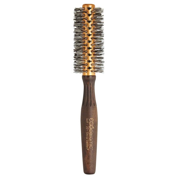 Olivia Garden EcoCeramic Soft Bristle Round Thermal Hair Brush EC-20S (1 3/4")