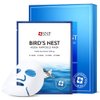 SNP - Bird's Nest Aqua Ampoule Moisturizing Korean Face Sheet Mask - Maximum Hydration & Protection for All Dry Skin Types using Hyaluronic Acid - 10 Sheets