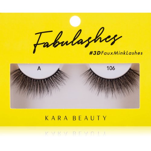 KARA BEAUTY FABULASHES 3D Faux Mink False Eyelashes - Style A106