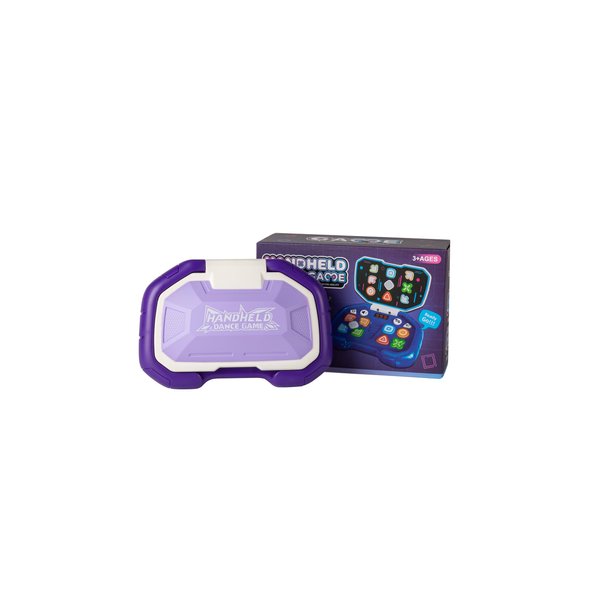 Handheld Dance Game for Kids - Light Up Fidget Toys with 4 Modes, Interactive Finger Dance Game Machine for Boys and Girls, Ideal Christmas/Birthday Gift for Ages 3+ (Purple)