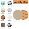 3 Inch Sandpaper Grit 60-10000 Wet Dry Sander Sheets with 1/8"&1/4"Shank Backer Plate and Soft Foam Buffering Pad Grinding Abrasive Sponge Sanding Disc Pad Kit for Wood Metal Mirror Jewelry Car 128pcs